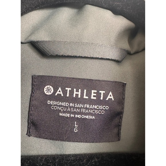 Unavailable - ATHLETA Rainout Sutra Bali Green Hooded Jacket - Picture 4 of 7